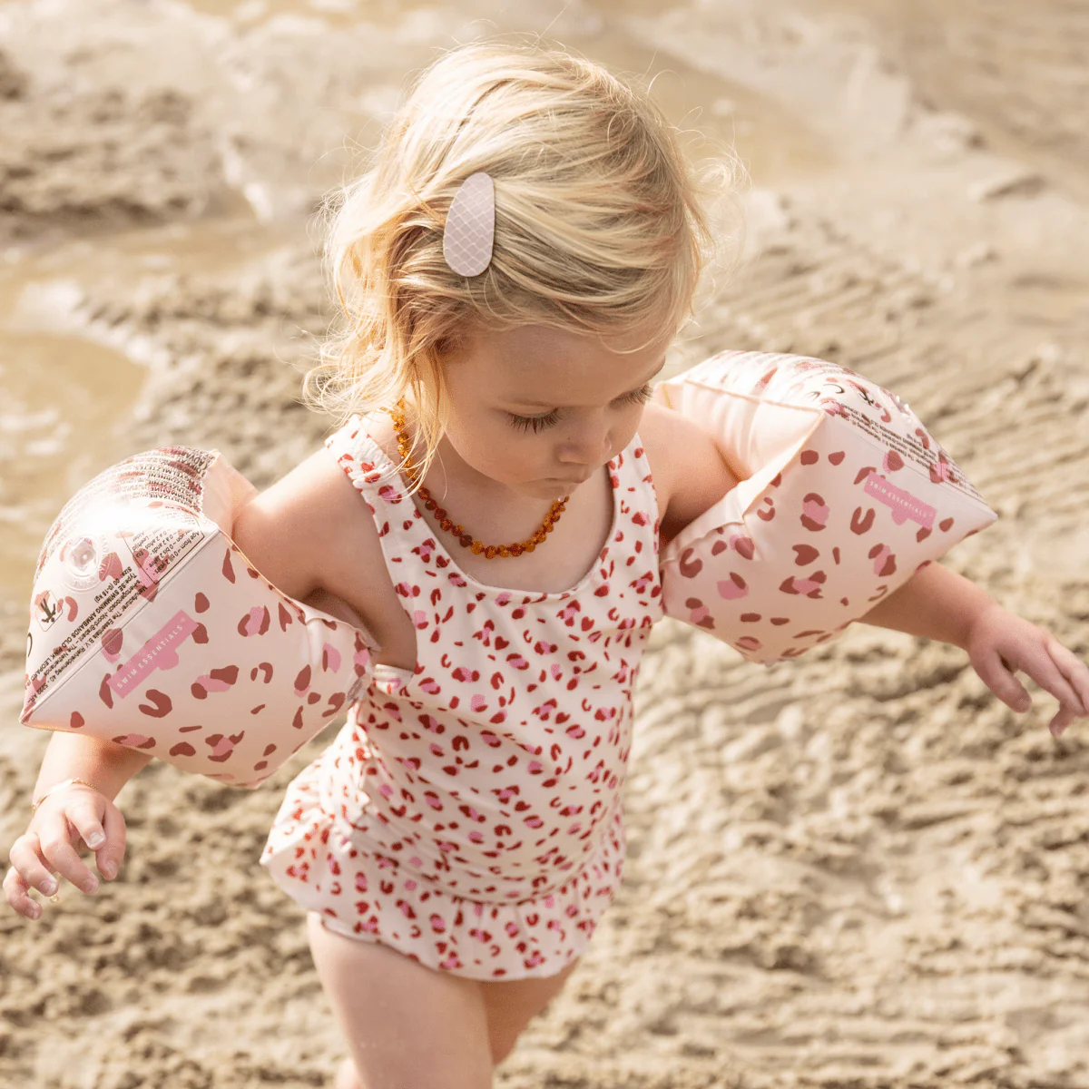 Swim Essentials Zwembandjes Luipaard Print 0-2 Jaar - Image 6