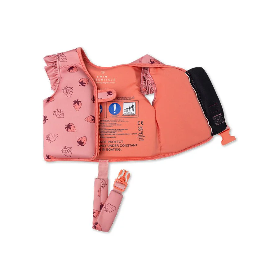 Swim Essentials Zwemvest Strawberry Fields - Image 3