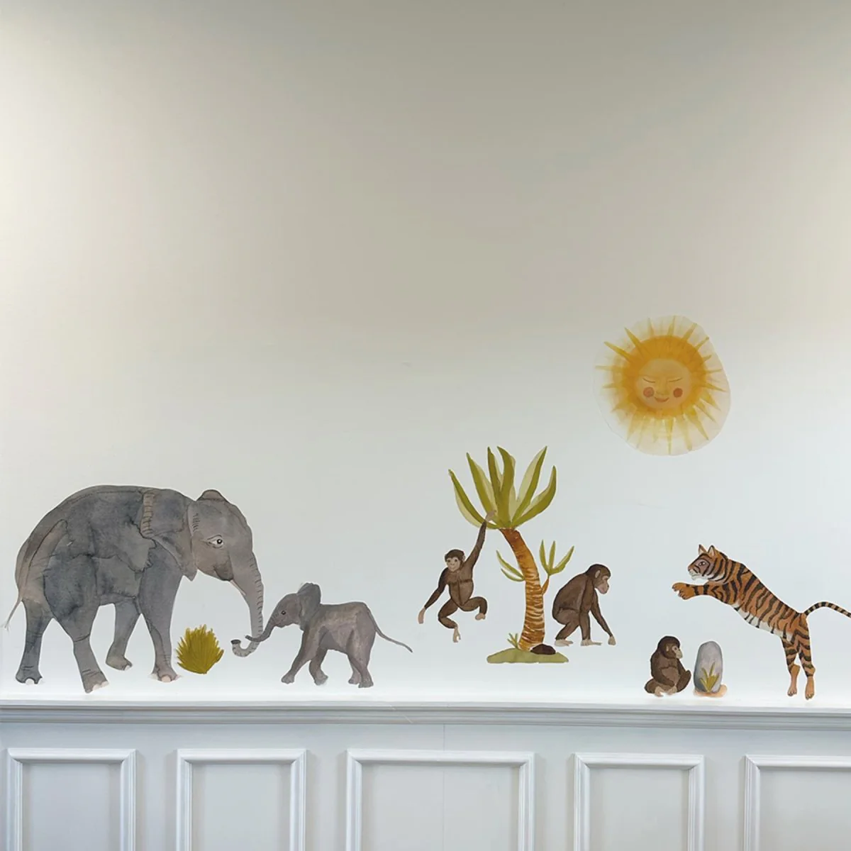 That's Mine Muursticker Elephant Grey - Image 3