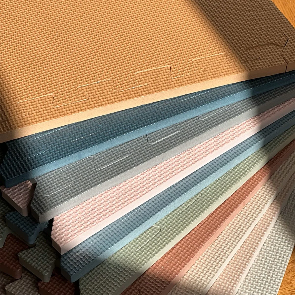 That's Mine Speelmat Foam Square Light Brown - Image 3
