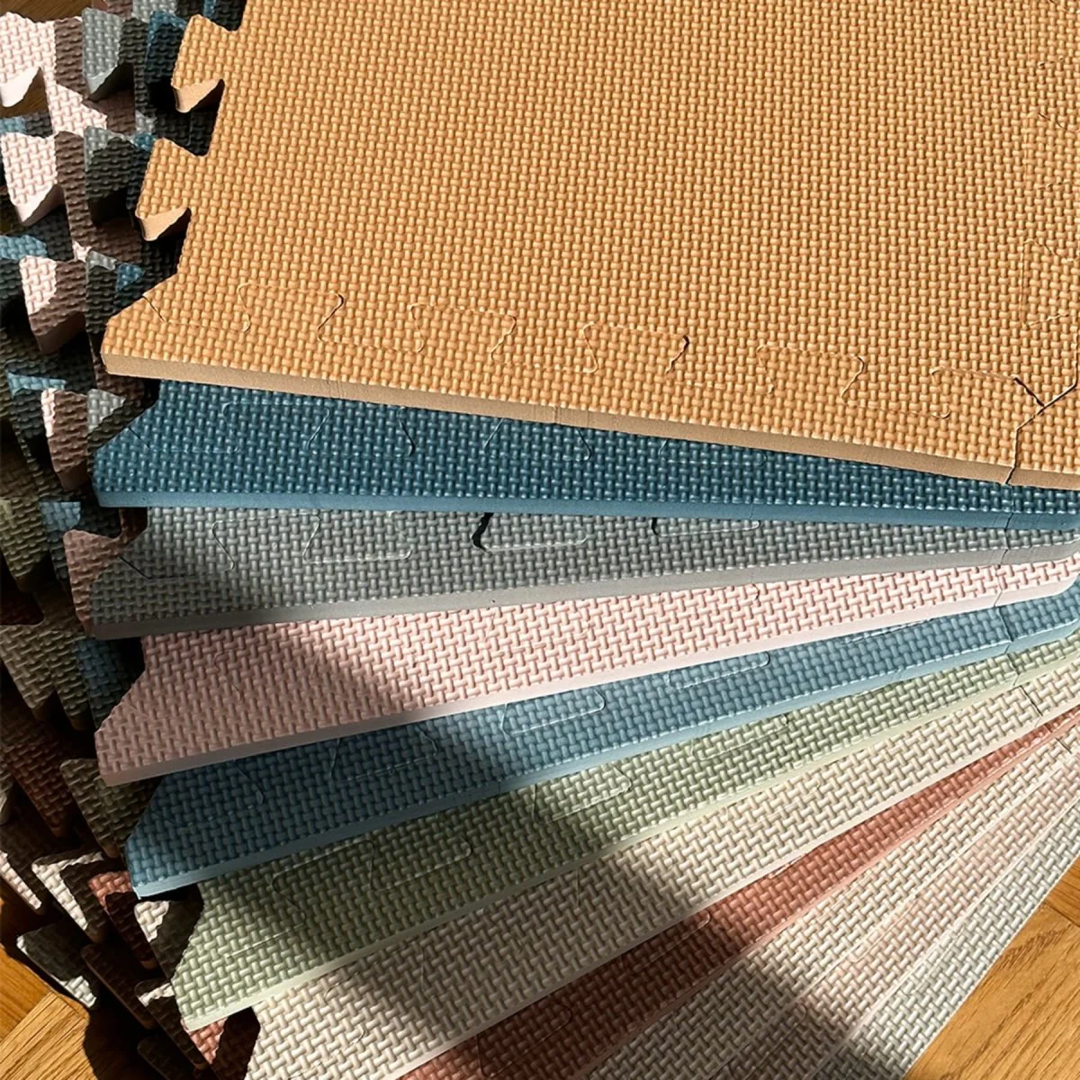 That's Mine Speelmat Foam Square Light Brown - Image 4