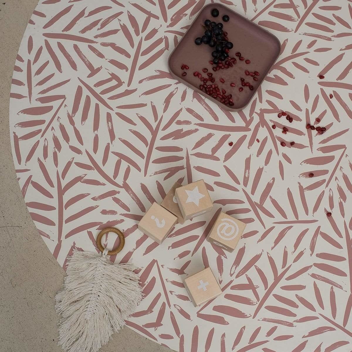 Toddlekind Vloerkleed Leaves Sea Shell - Image 3