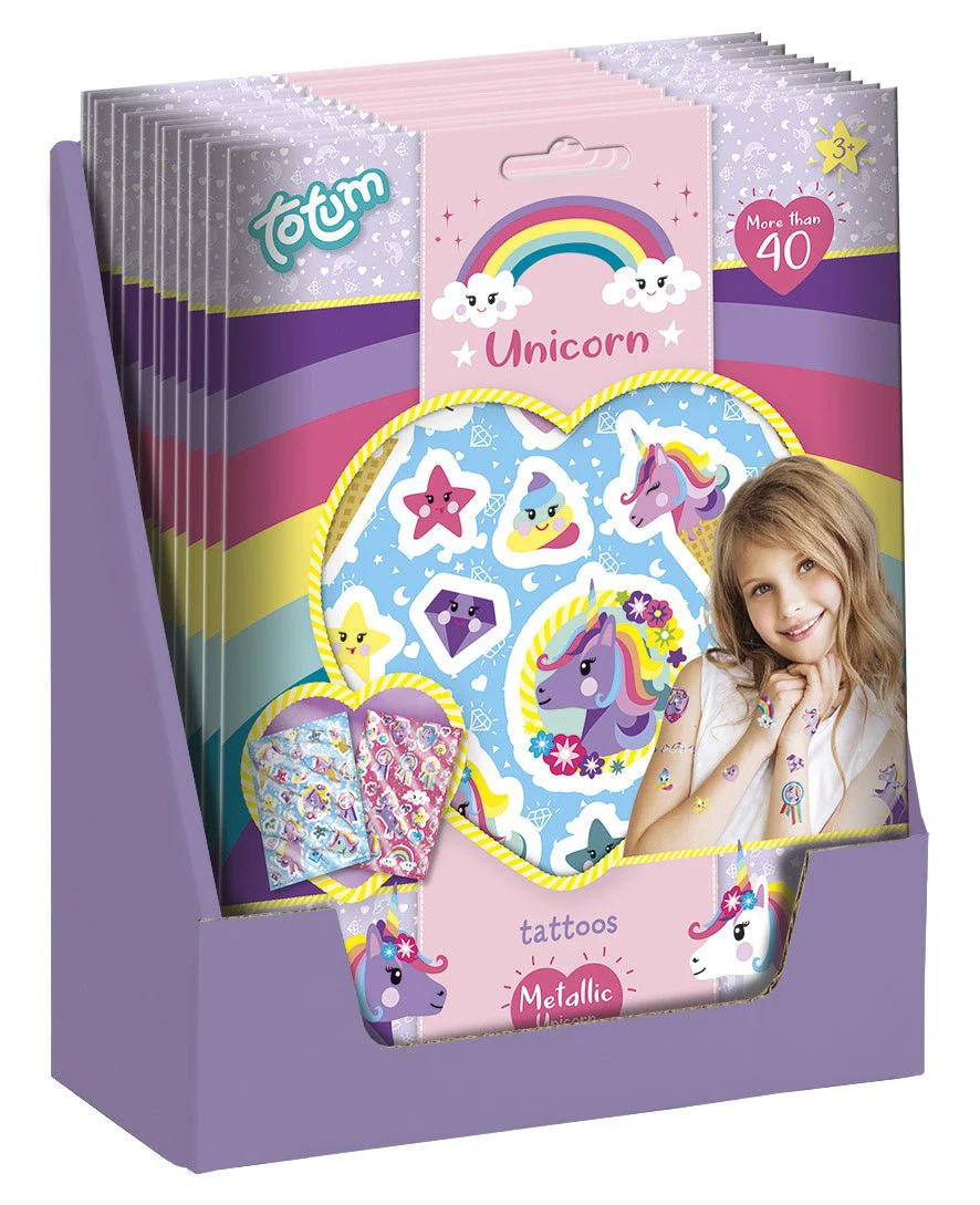 Unicorn Nep Tattoos Metallic - Image 4