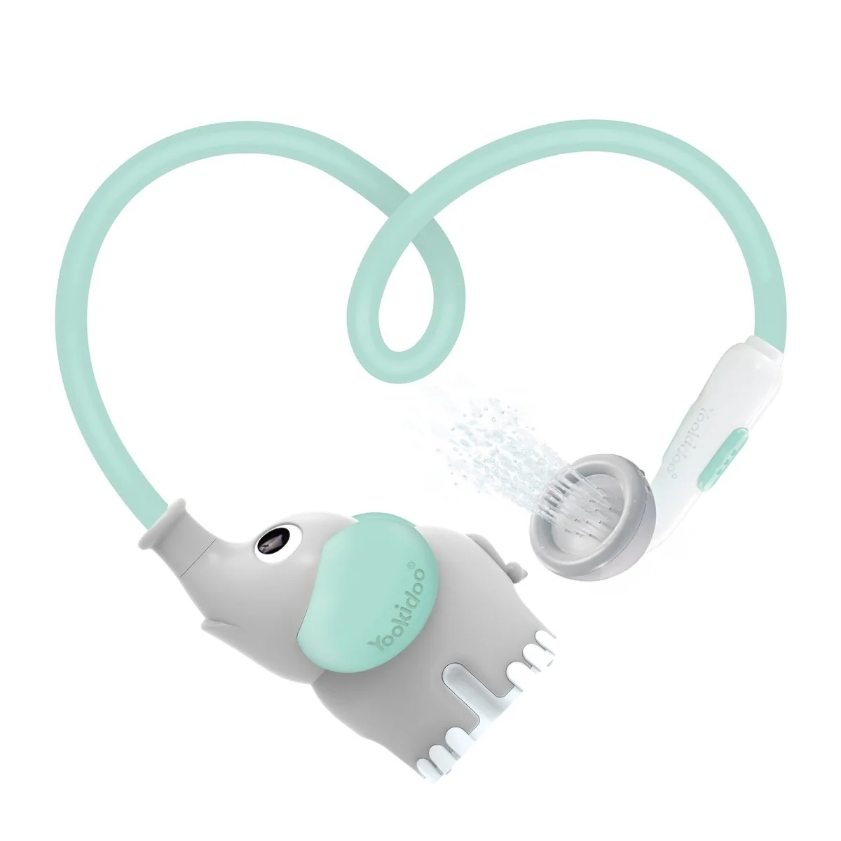 Yookidoo Badspeelgoed Olfiant Douche Turquoise - Image 6
