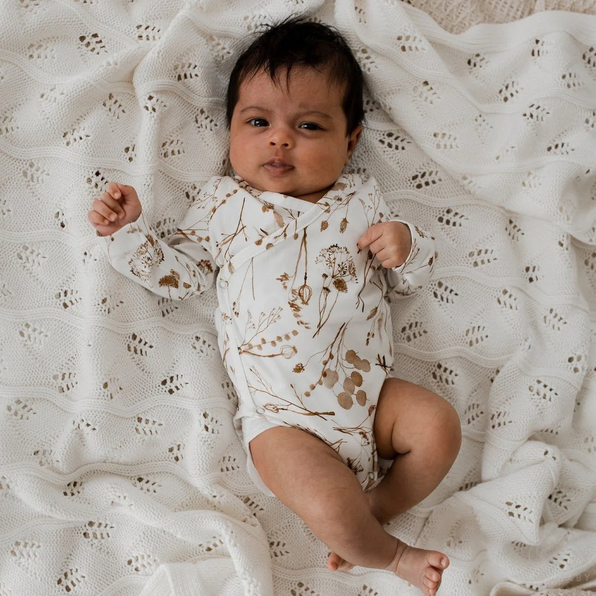 Yumi Baby Overslagromper Garlande - Image 2