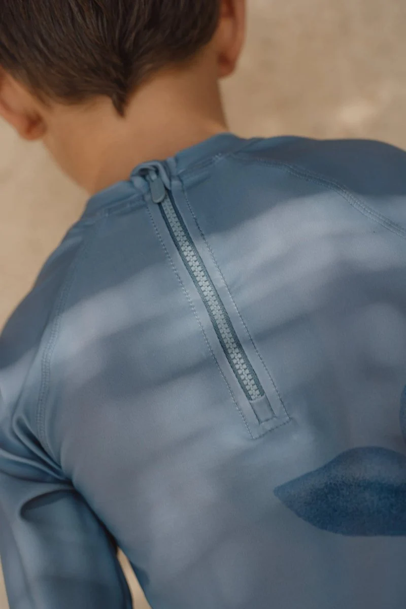 Zwem shirt lange mouwen Ocean Blue - Image 13
